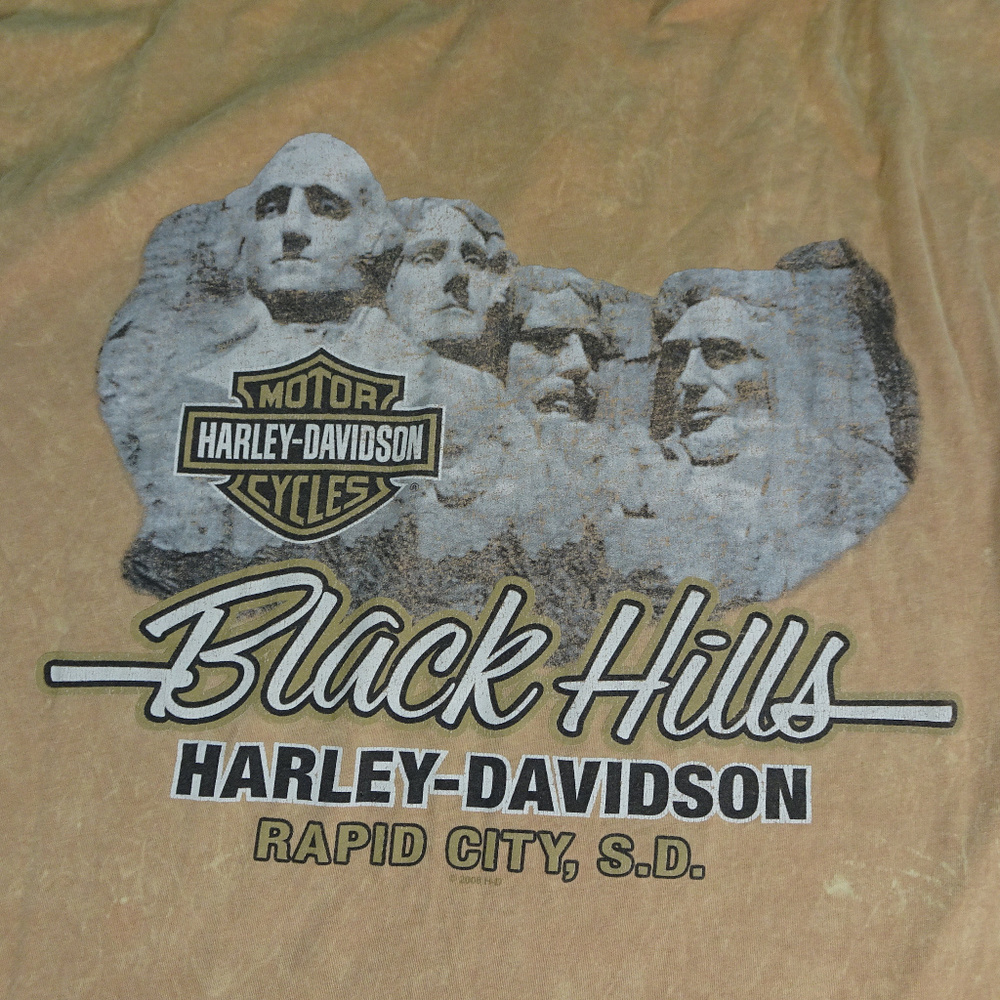 Harley Davidson Black Hills Rally South Dakota Lg - Picture 7 of 8
